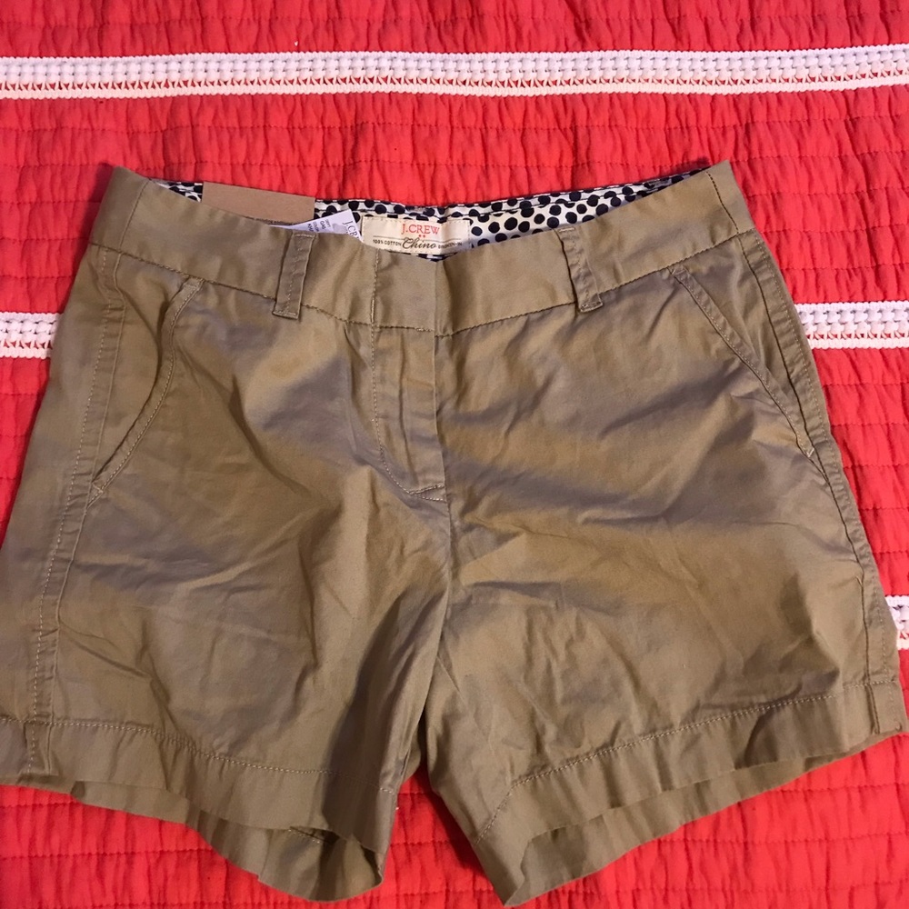 J. Crew khaki shorts